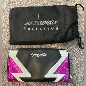 Lootcrate lootwear exclusive spider Gwen wallet